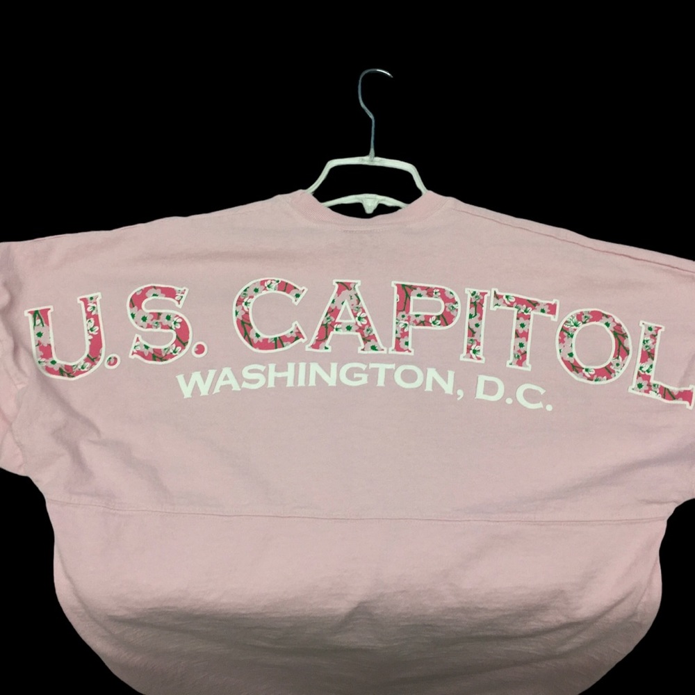 Spirit Jersey Pink U.S. Capitol Washington D.C. Misses size XS - Picture 5 of 8